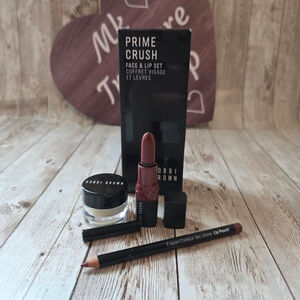 Bobbi Brown Prime Crush Face & Lip Set One Size Brown Black
